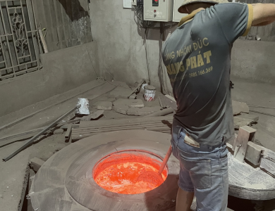 QUY TRÌNH SẢN XUẤT NHÔM ĐÚC, CÁC SẢN PHẨM NHÔM ĐÚC, CỔNG BIỆT THỰ NHÔM ĐÚC