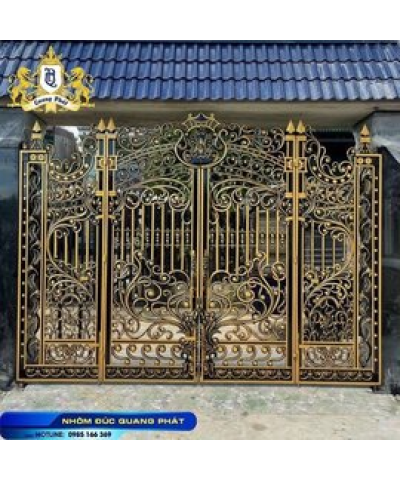 CỔNG NHÔM ĐÚC C007