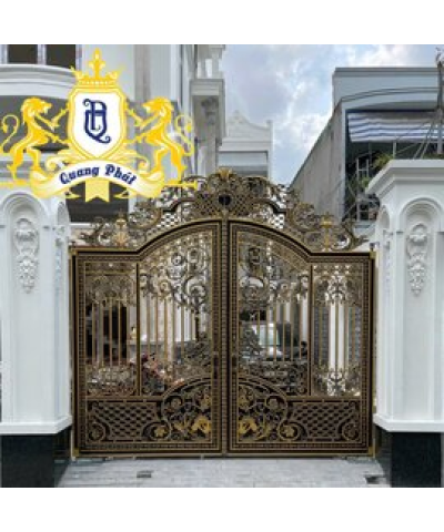 CỔNG NHÔM ĐÚC C012
