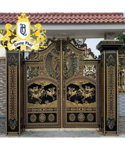 CỔNG NHÔM ĐÚC C010