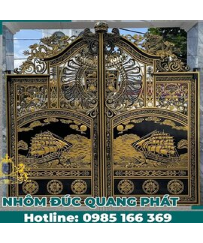 CỔNG NHÔM ĐÚC C005