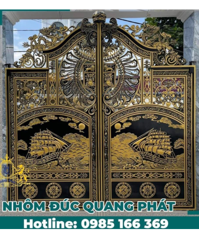 CỔNG NHÔM ĐÚC C0051