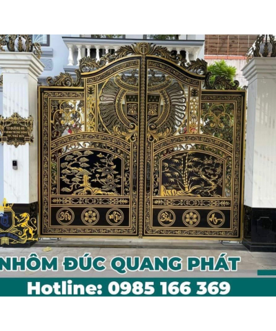 CỔNG NHÔM ĐÚC C0052