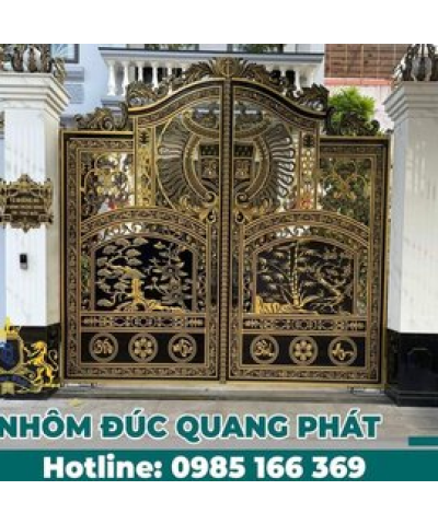 CỔNG NHÔM ĐÚC C003