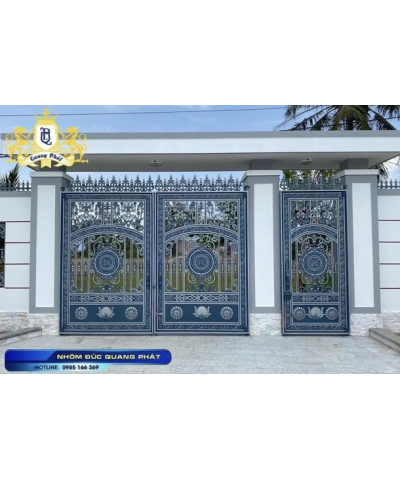 CỔNG NHÔM ĐÚC C018