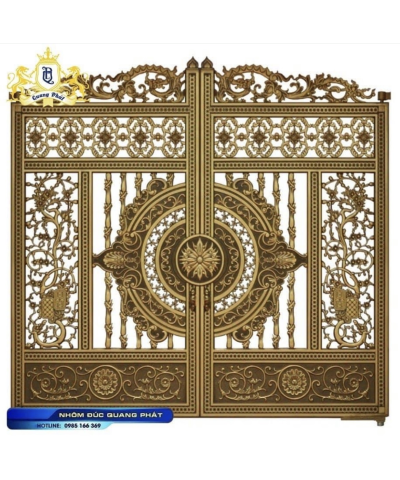 CỔNG NHÔM ĐÚC C0040