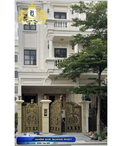 CỔNG NHÔM ĐÚC C0036