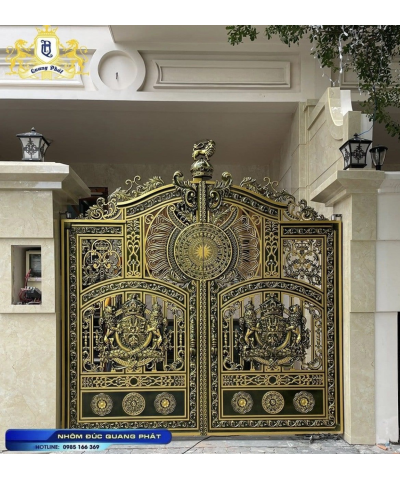 CỔNG NHÔM ĐÚC C0047