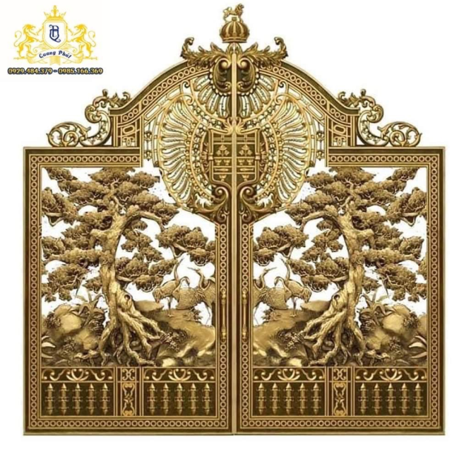CỔNG NHÔM ĐÚC C0053