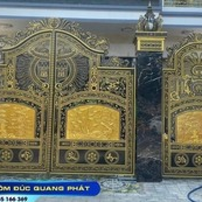 CỔNG NHÔM ĐÚC C014