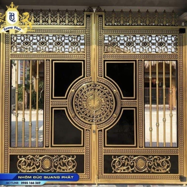 CỔNG NHÔM ĐÚC C0044