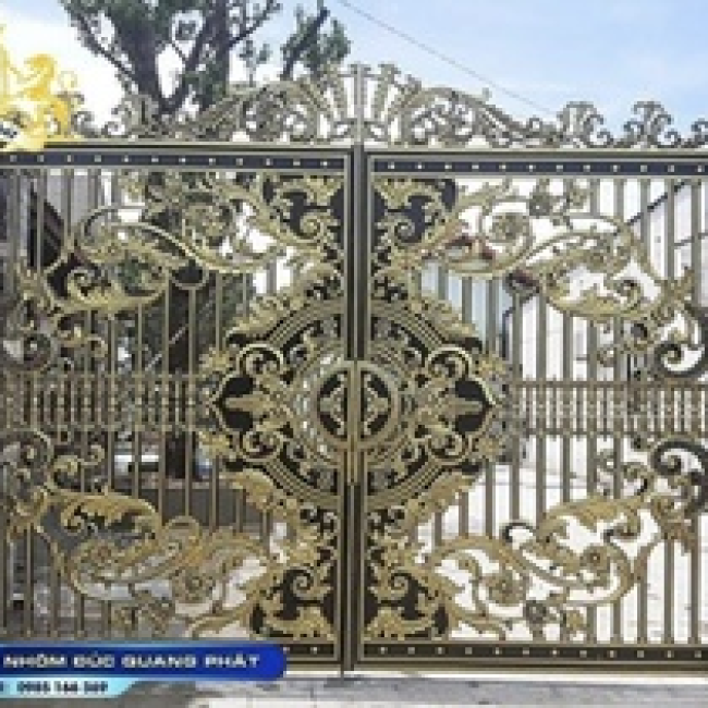CỔNG NHÔM ĐÚC C017