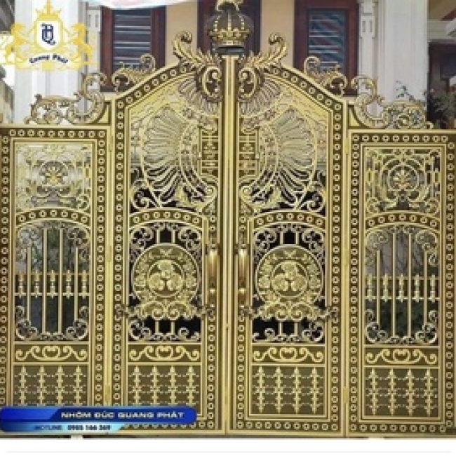 CỔNG NHÔM ĐÚC C016